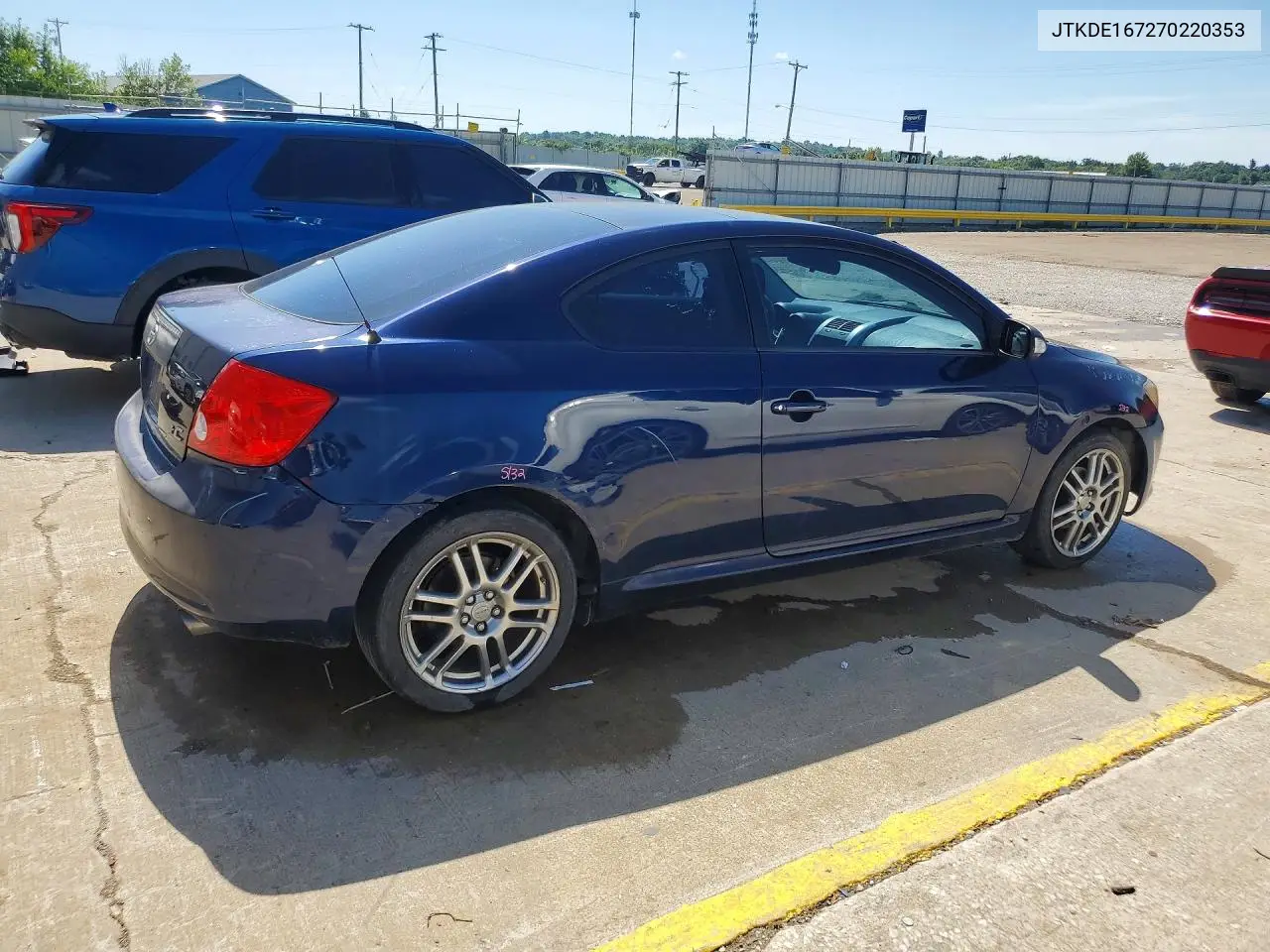 2007 Scion Tc Base VIN: JTKDE167270220353 Lot: 60573206