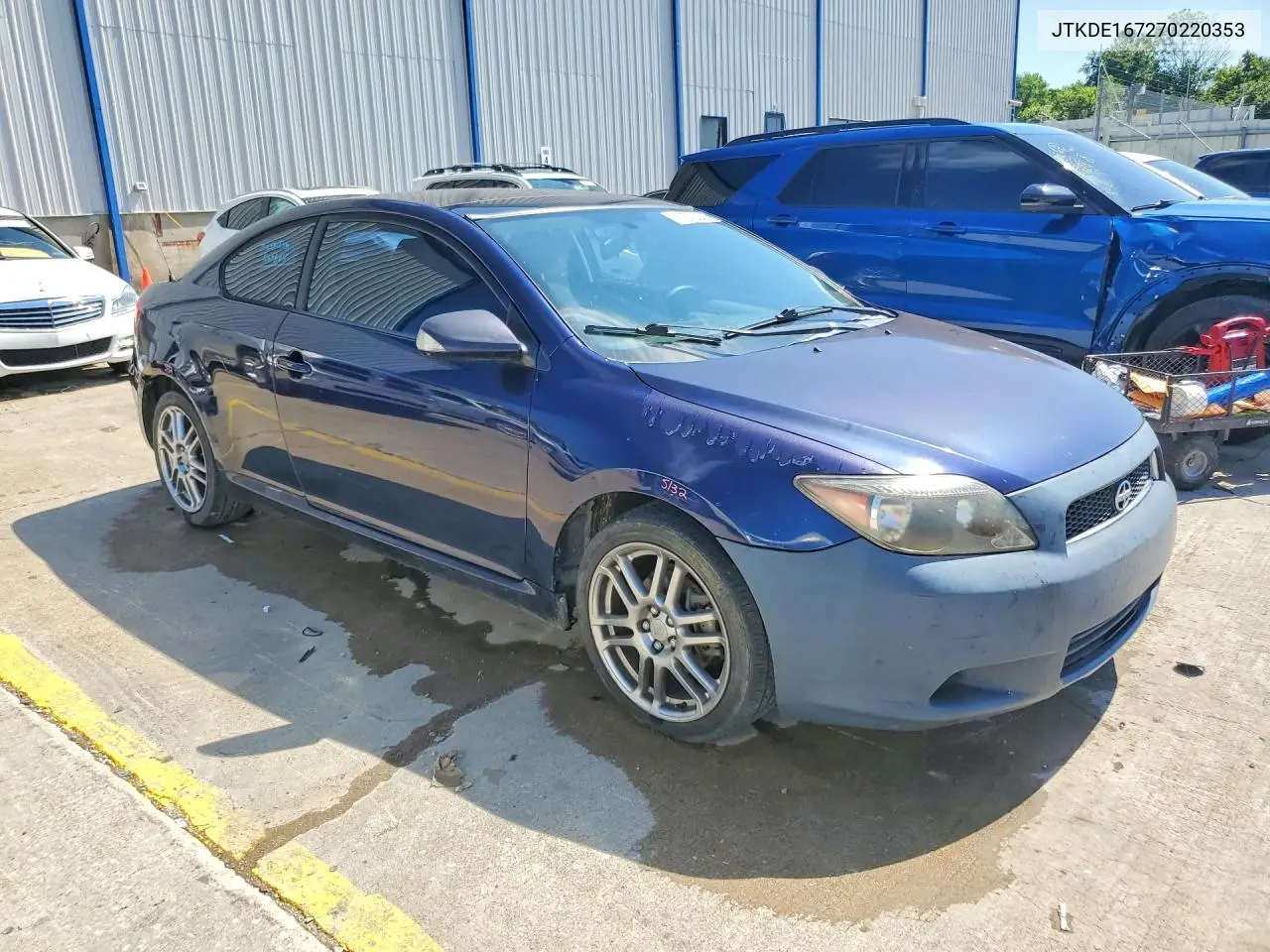 2007 Scion Tc Base VIN: JTKDE167270220353 Lot: 60573206