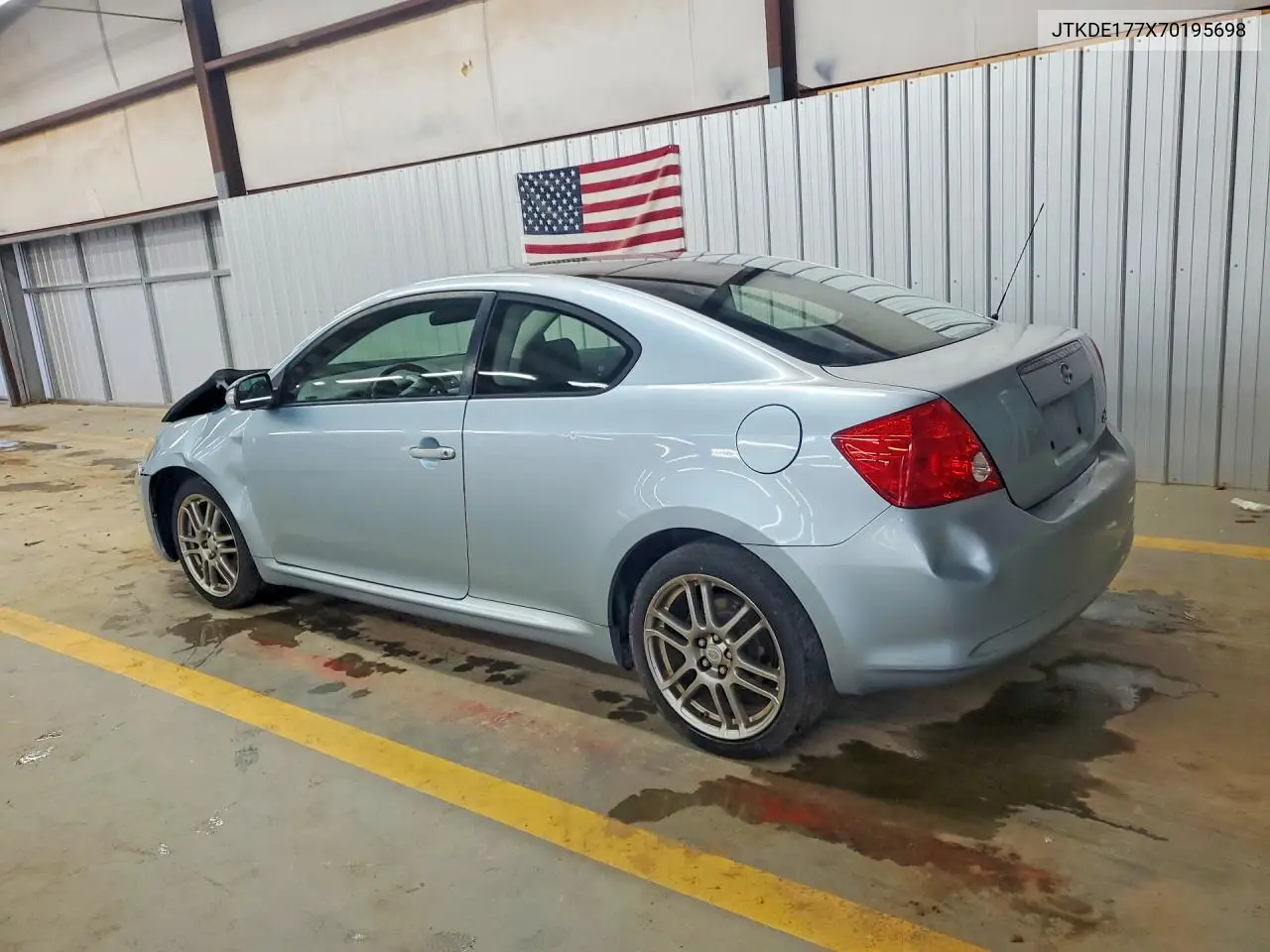 2007 Scion Tc Base VIN: JTKDE177X70195698 Lot: 60761736