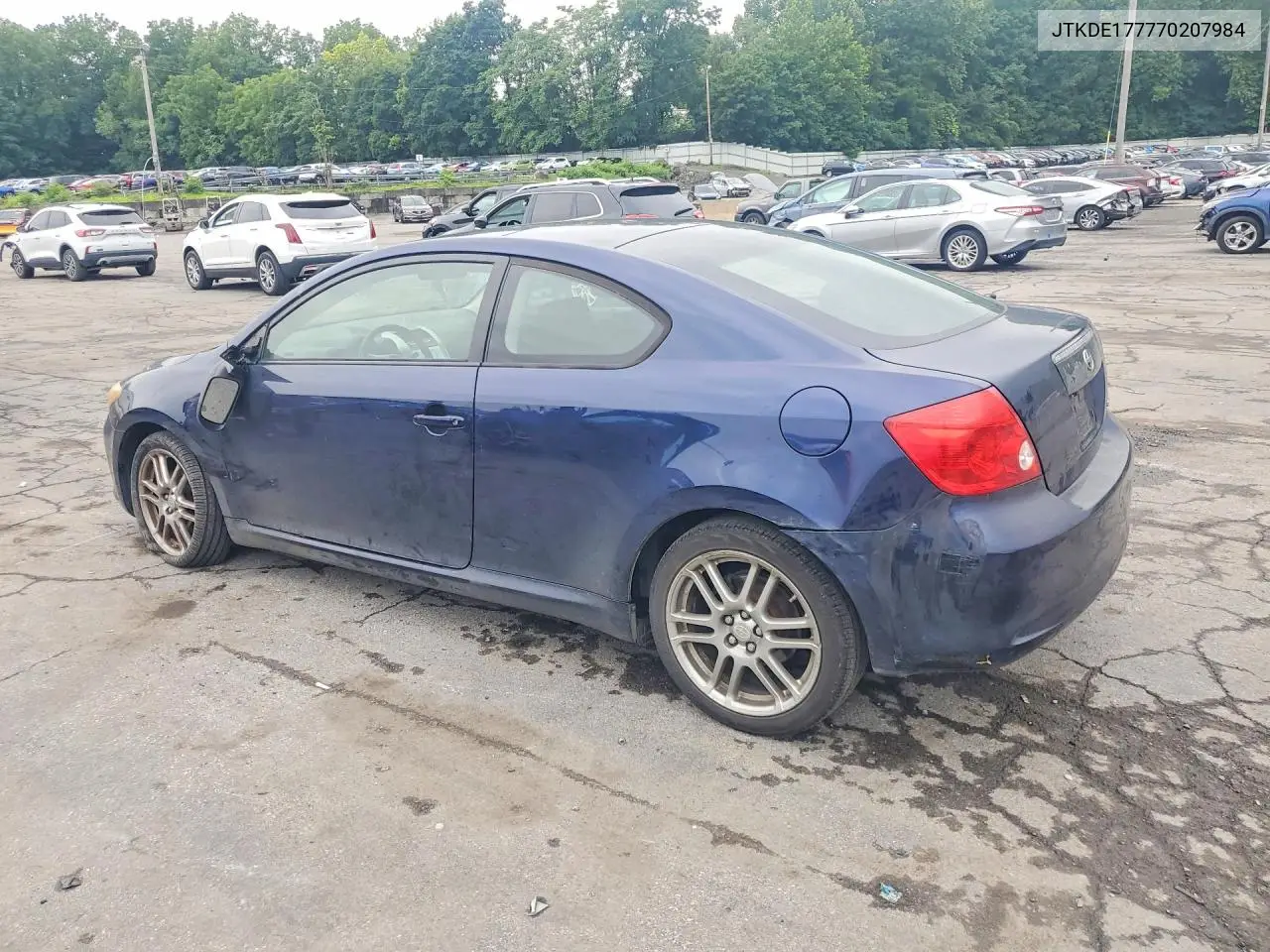 2007 Scion Tc Base VIN: JTKDE177770207984 Lot: 61554036