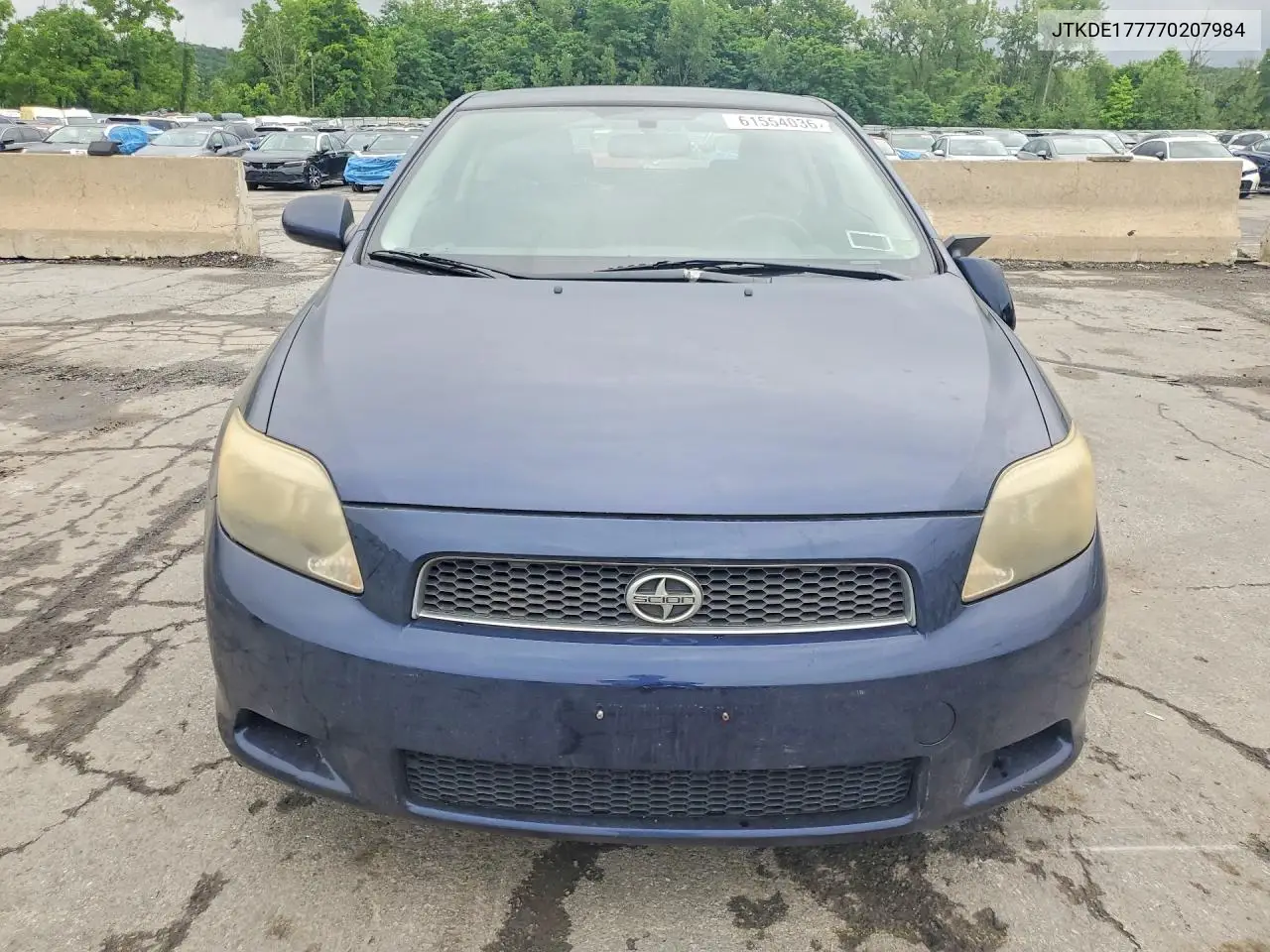 2007 Scion Tc Base VIN: JTKDE177770207984 Lot: 61554036