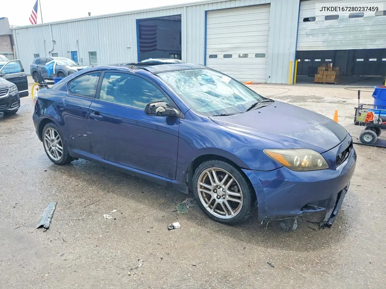 2008 Scion Tc Base VIN: JTKDE167280237459 Lot: 55656286