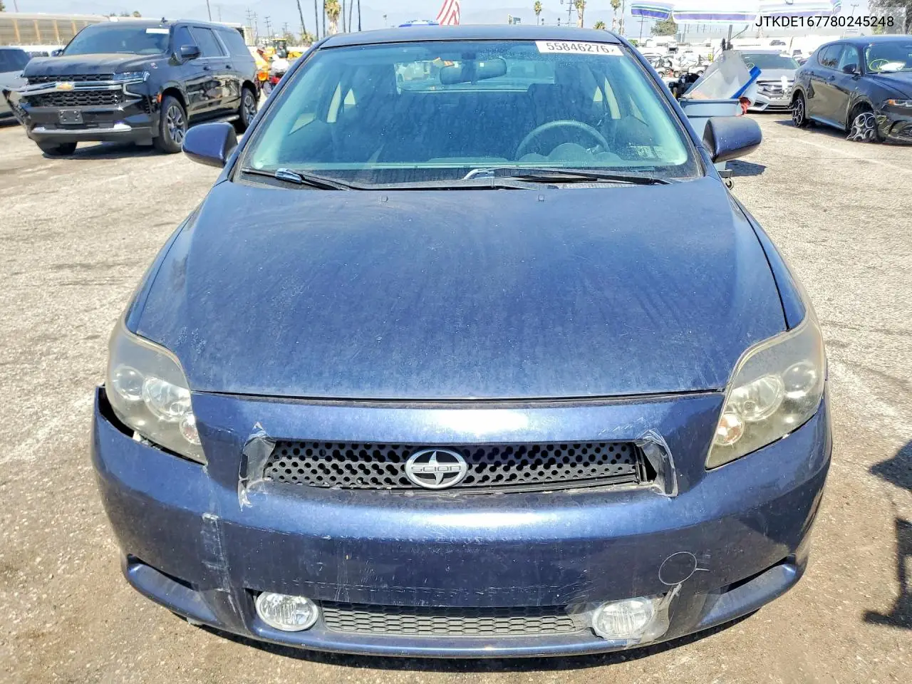 2008 Scion Tc Base VIN: JTKDE167780245248 Lot: 55846276