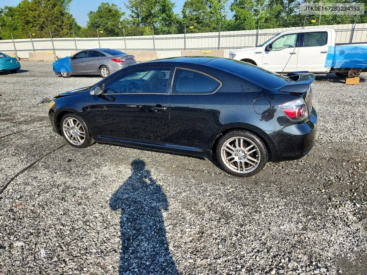 2008 Scion Tc Base VIN: JTKDE167280234383 Lot: 56251166
