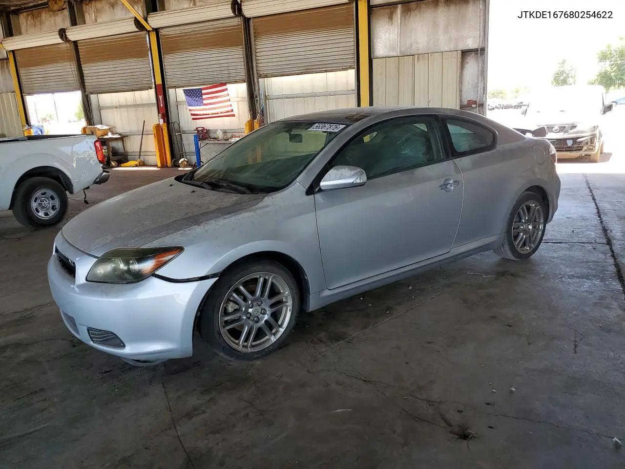 2008 Scion Tc Base VIN: JTKDE167680254622 Lot: 56367876
