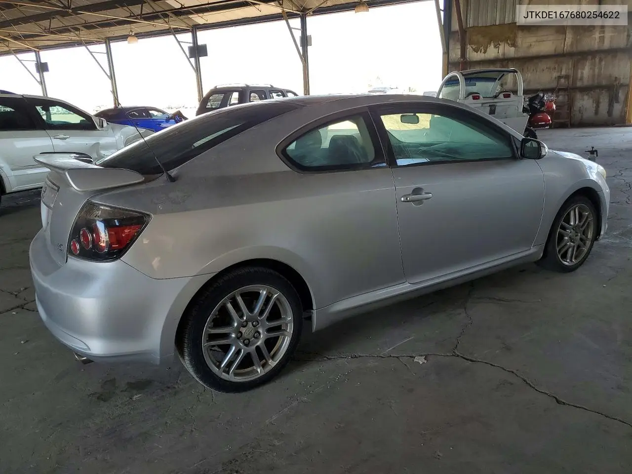 2008 Scion Tc Base VIN: JTKDE167680254622 Lot: 56367876
