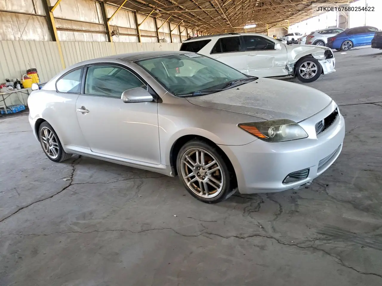 2008 Scion Tc Base VIN: JTKDE167680254622 Lot: 56367876