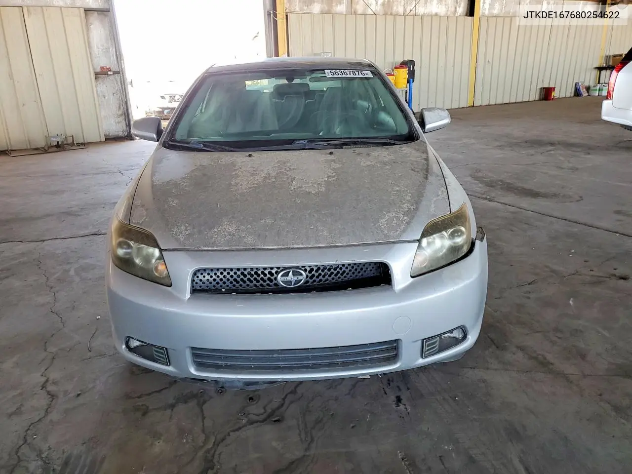 2008 Scion Tc Base VIN: JTKDE167680254622 Lot: 56367876