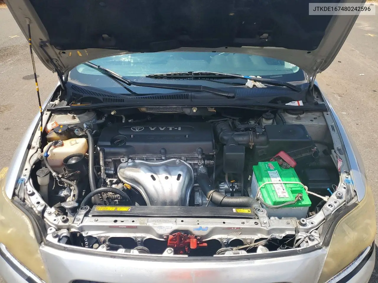 2008 Scion Tc Base VIN: JTKDE167480242596 Lot: 57090636