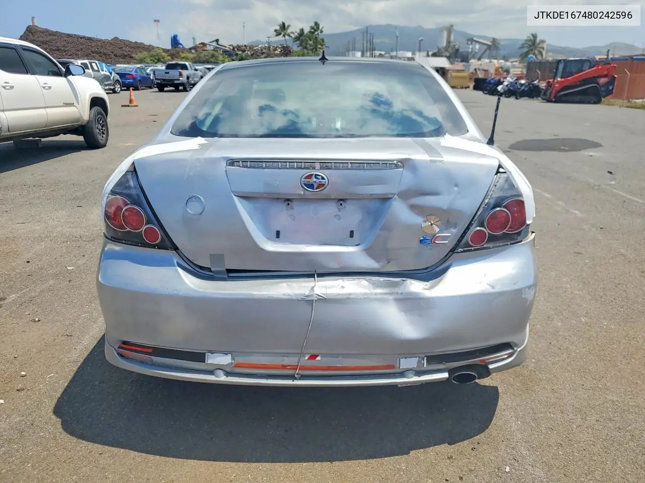 2008 Scion Tc Base VIN: JTKDE167480242596 Lot: 57090636