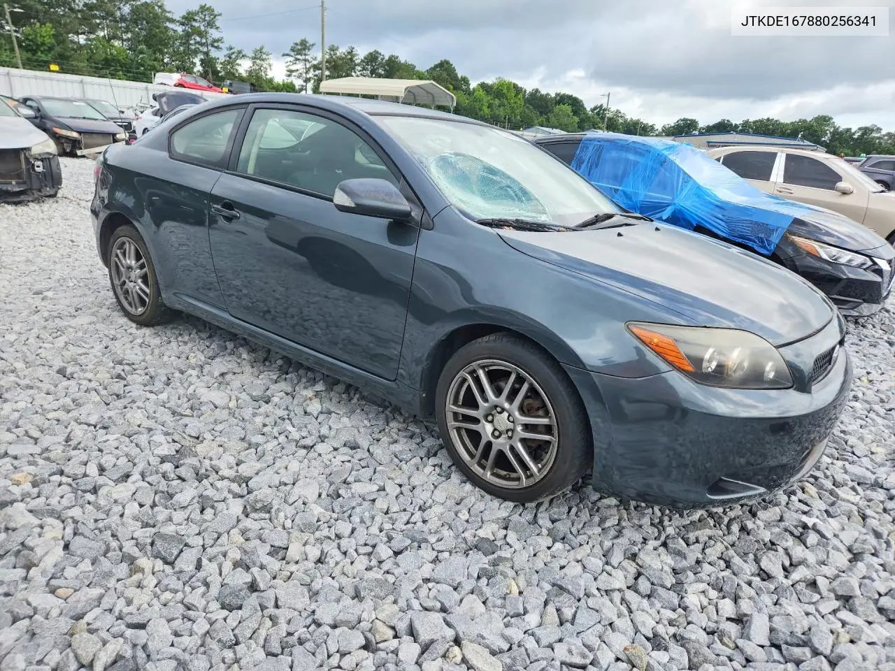 2008 Scion Tc Base VIN: JTKDE167880256341 Lot: 57361886