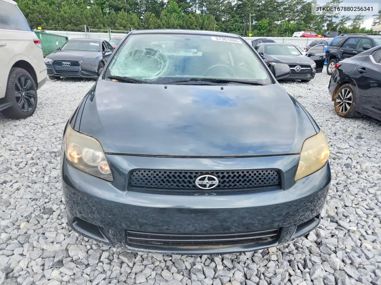 2008 Scion Tc Base VIN: JTKDE167880256341 Lot: 57361886
