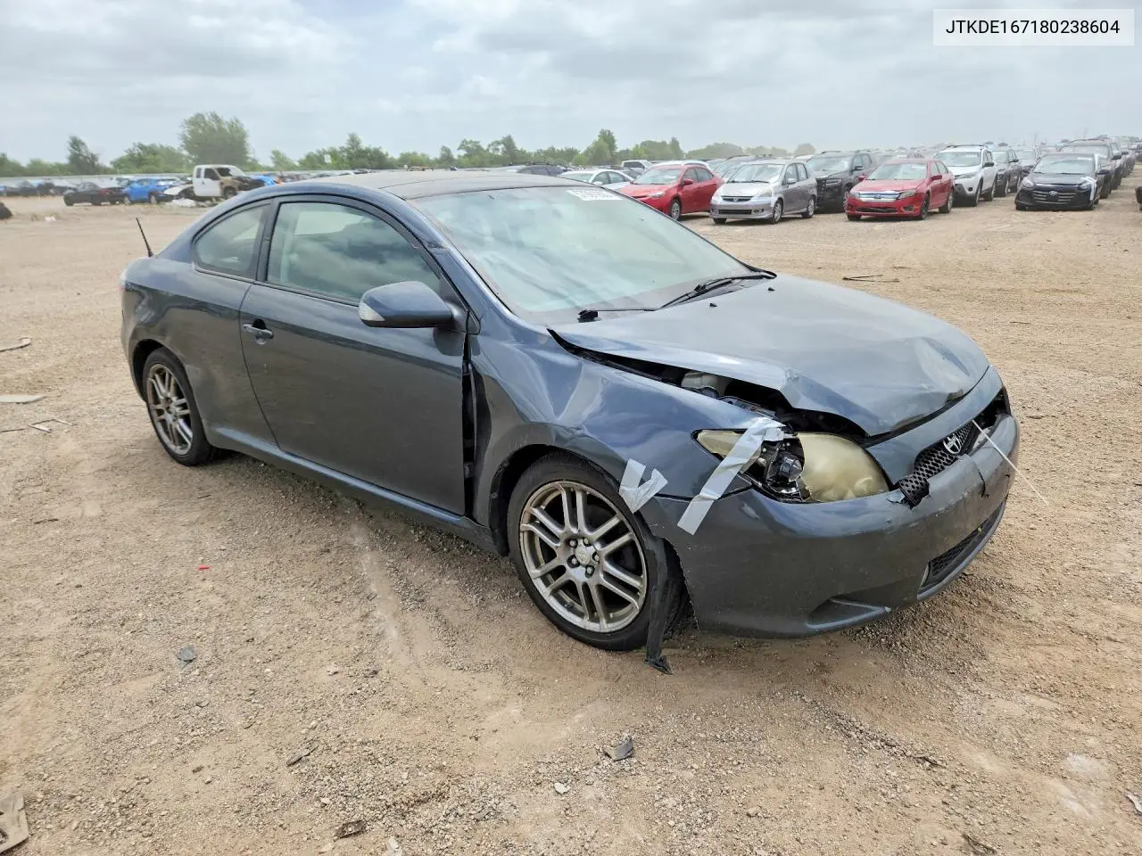 2008 Scion Tc Base VIN: JTKDE167180238604 Lot: 57901906