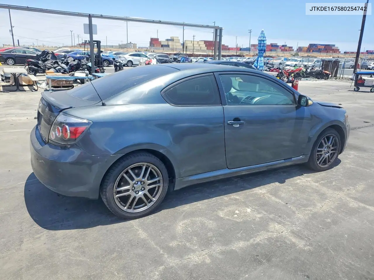 2008 Scion Tc Base VIN: JTKDE167580254742 Lot: 58042086