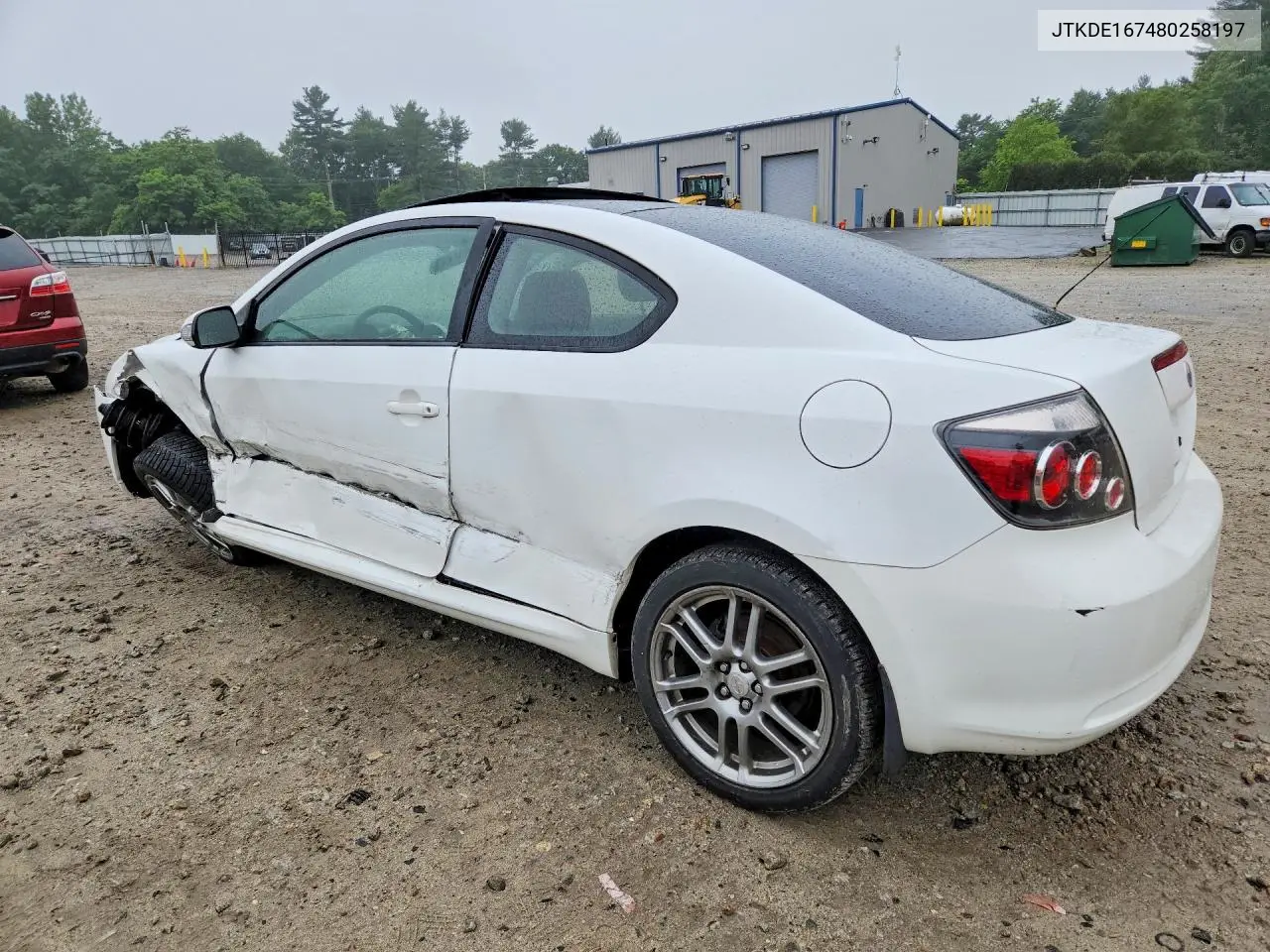 2008 Scion Tc Base VIN: JTKDE167480258197 Lot: 58209756