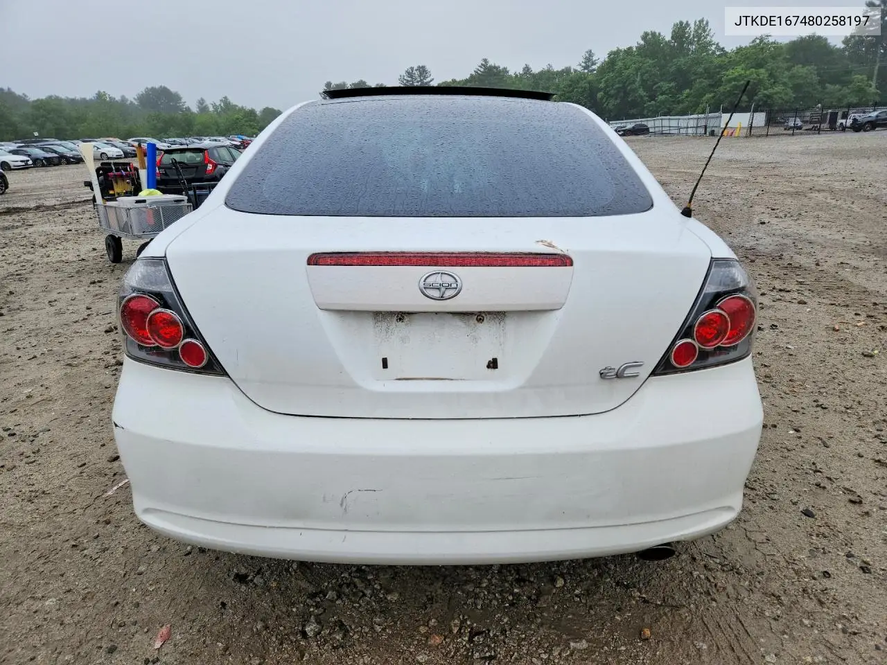 2008 Scion Tc Base VIN: JTKDE167480258197 Lot: 58209756