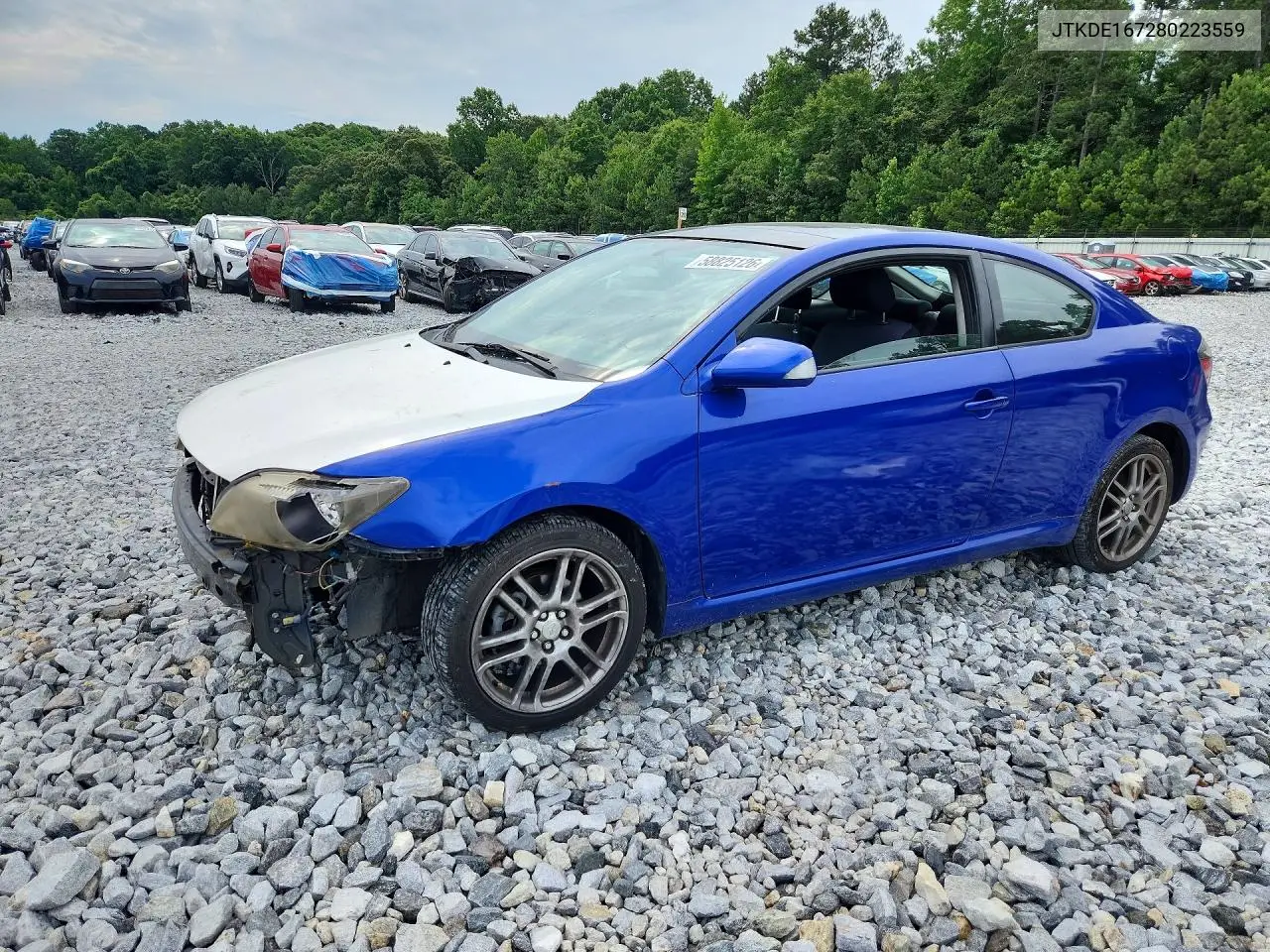 2008 Scion Tc Base VIN: JTKDE167280223559 Lot: 58825126
