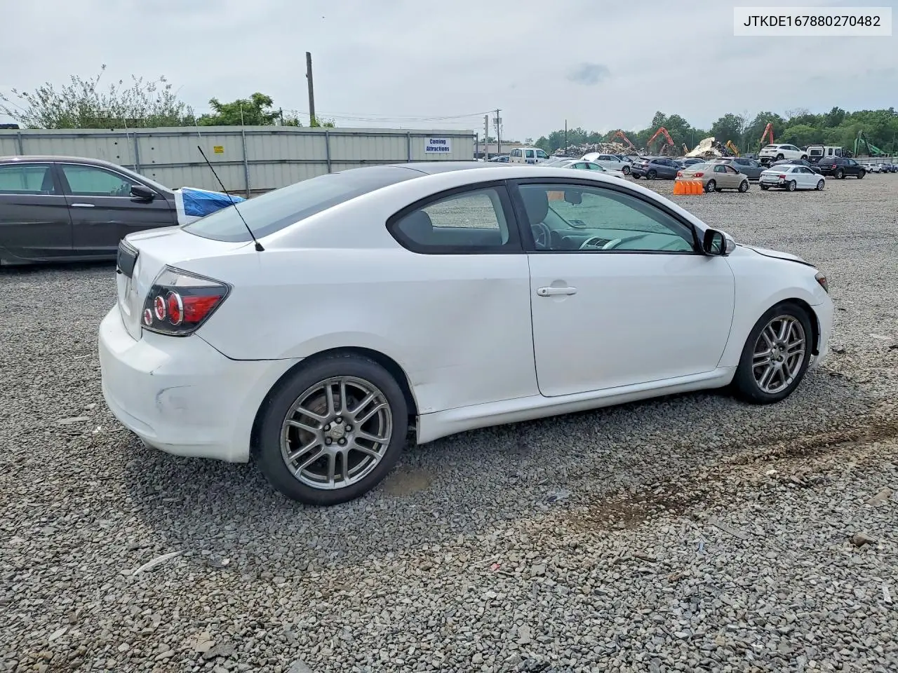 2008 Scion Tc Base VIN: JTKDE167880270482 Lot: 58913556