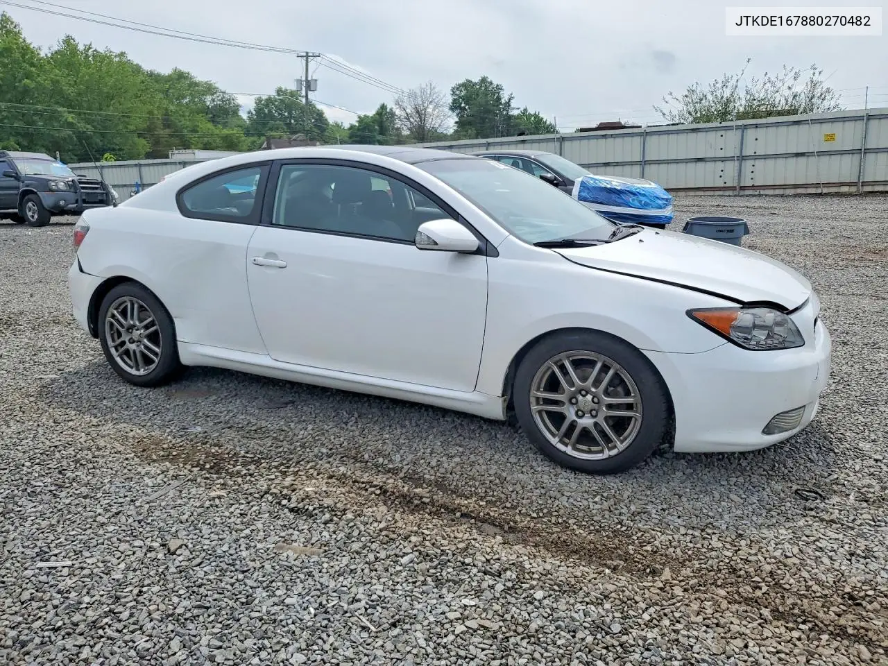 2008 Scion Tc Base VIN: JTKDE167880270482 Lot: 58913556