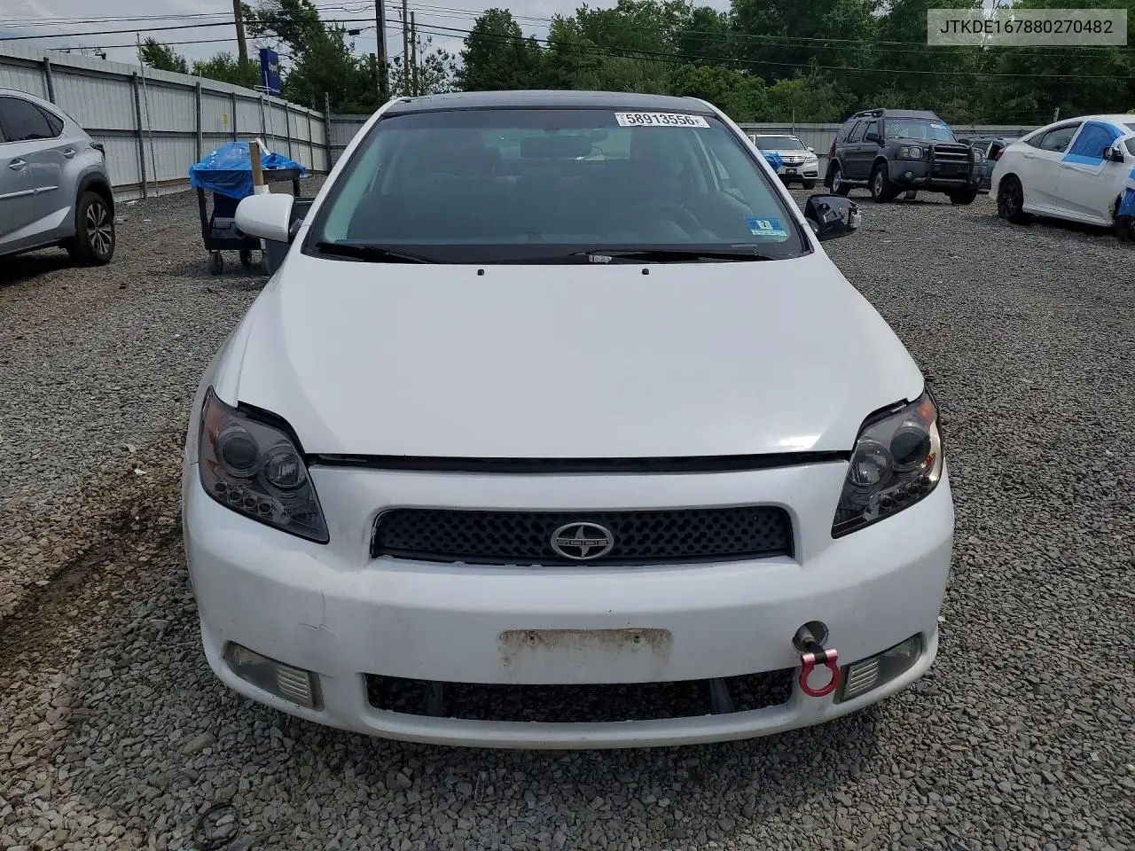 2008 Scion Tc Base VIN: JTKDE167880270482 Lot: 58913556