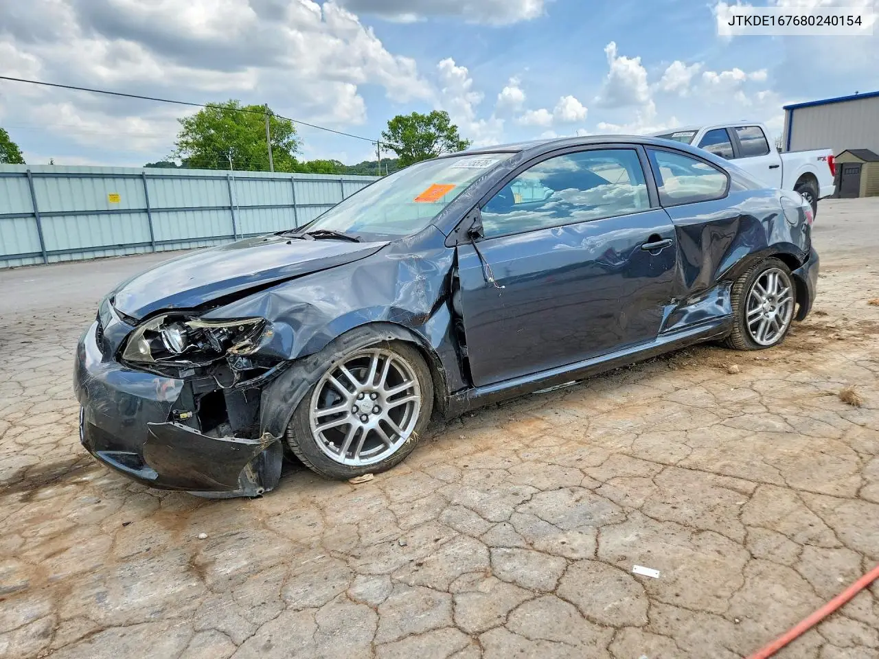 2008 Scion Tc Base VIN: JTKDE167680240154 Lot: 59295576