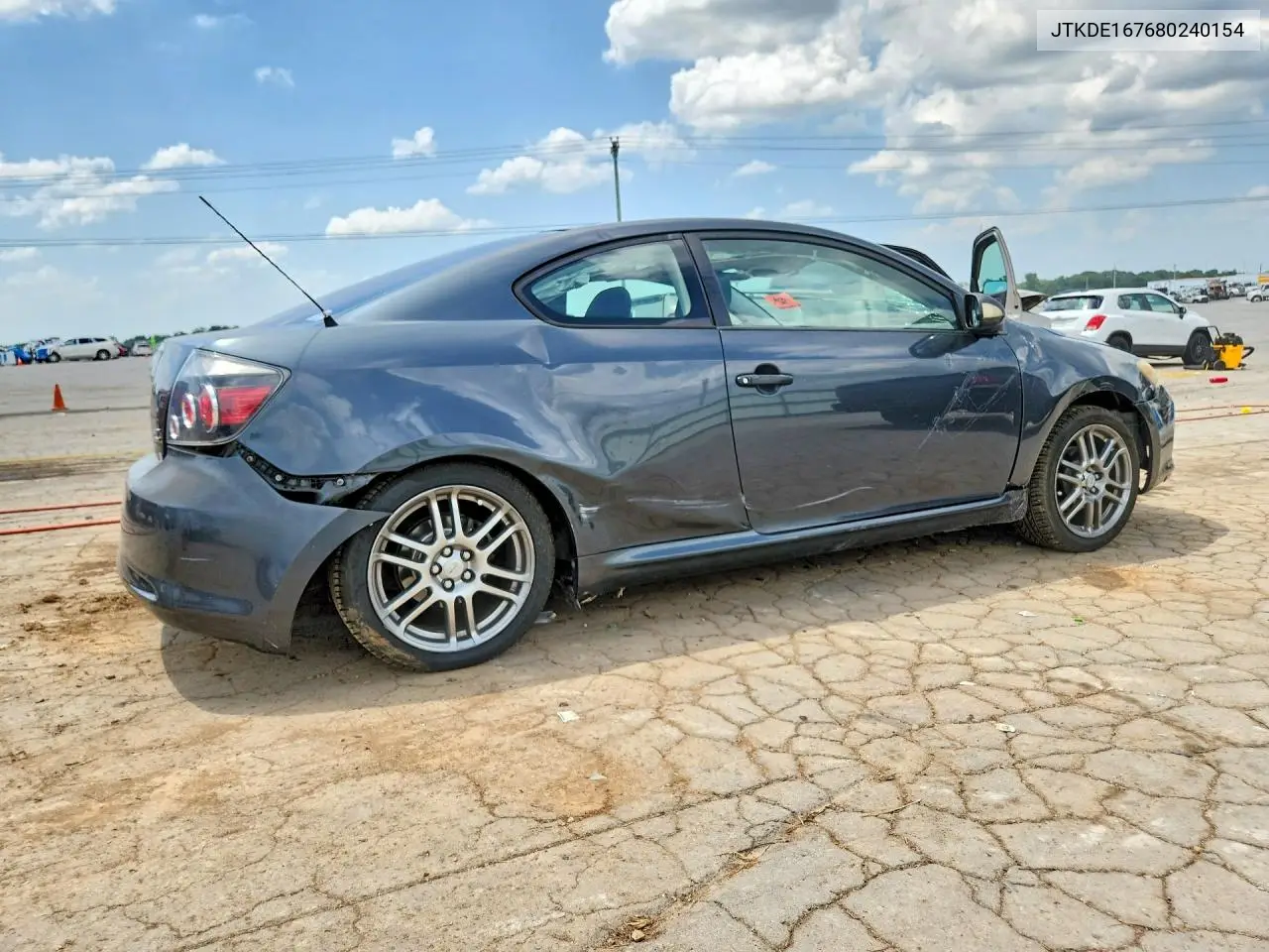 2008 Scion Tc Base VIN: JTKDE167680240154 Lot: 59295576