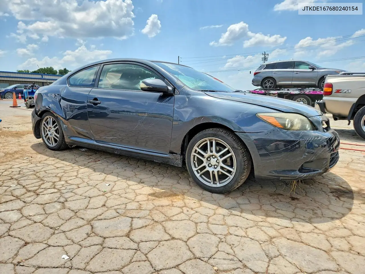 2008 Scion Tc Base VIN: JTKDE167680240154 Lot: 59295576