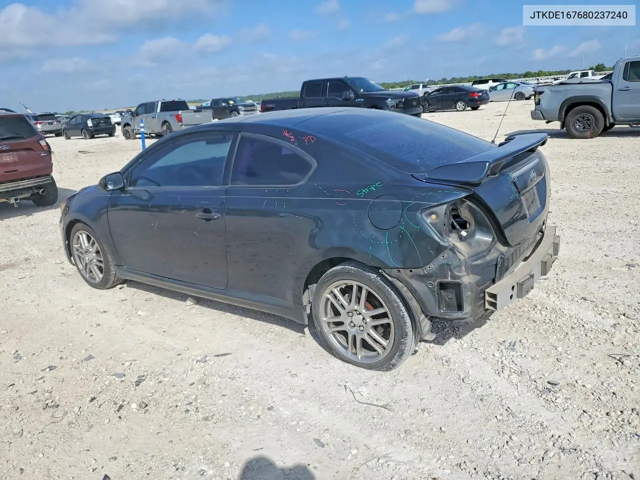 2008 Scion Tc Base VIN: JTKDE167680237240 Lot: 60329056