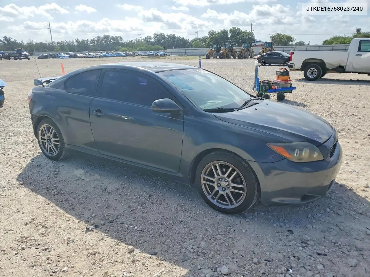 2008 Scion Tc Base VIN: JTKDE167680237240 Lot: 60329056