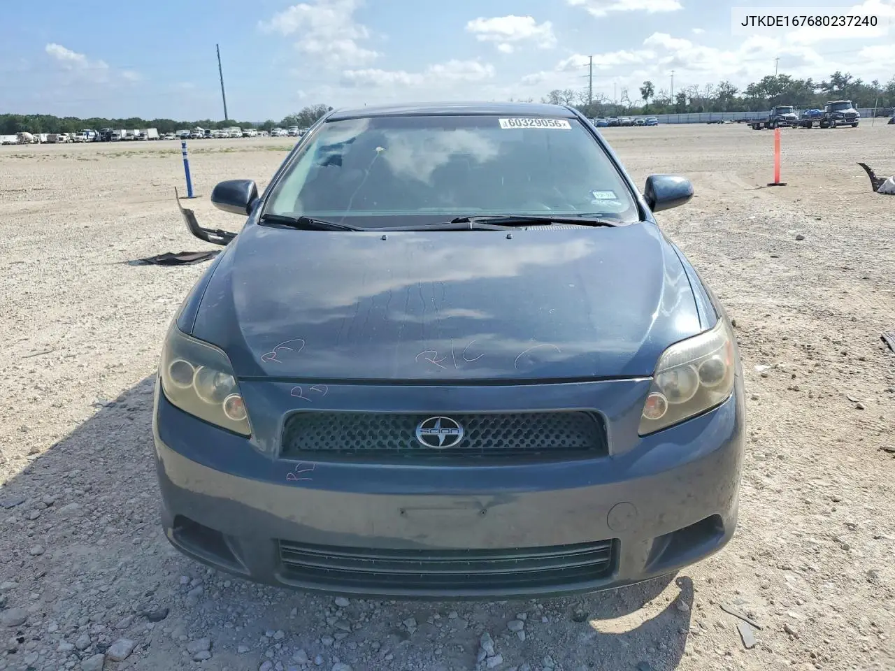 2008 Scion Tc Base VIN: JTKDE167680237240 Lot: 60329056
