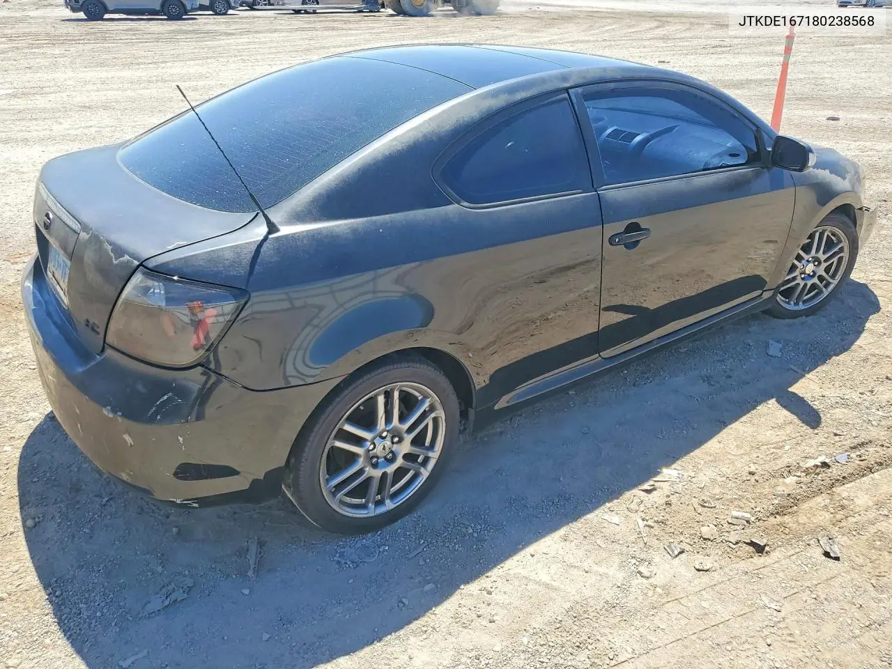 2008 Scion Tc Base VIN: JTKDE167180238568 Lot: 60437206