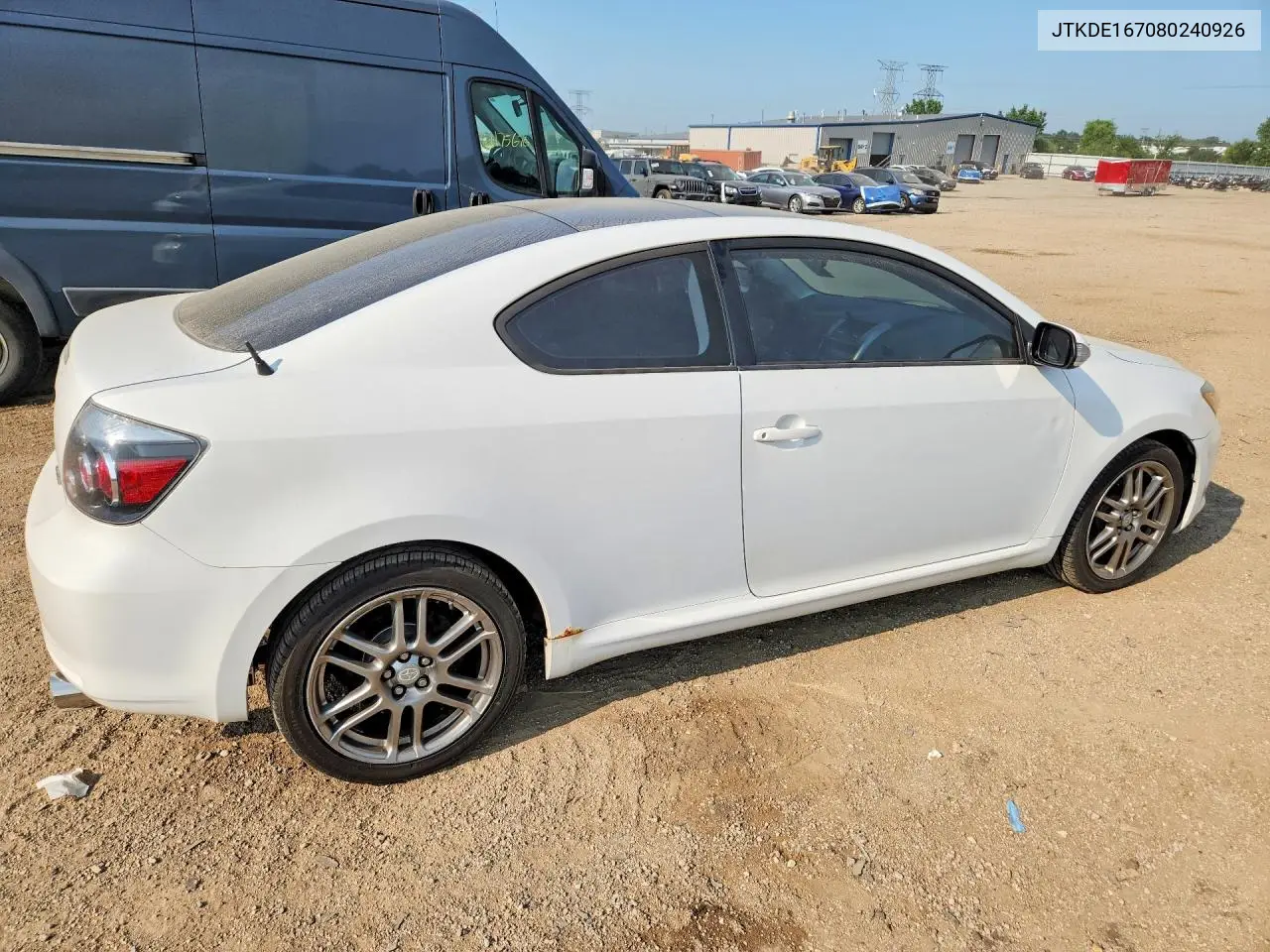 2008 Scion Tc Base VIN: JTKDE167080240926 Lot: 60703536
