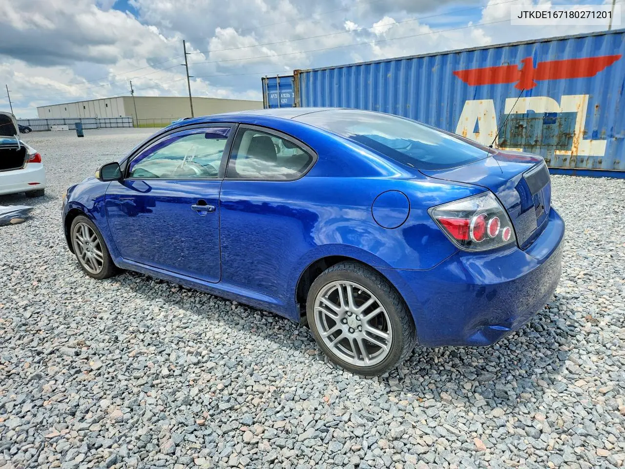 2008 Scion Tc Base VIN: JTKDE167180271201 Lot: 60829636