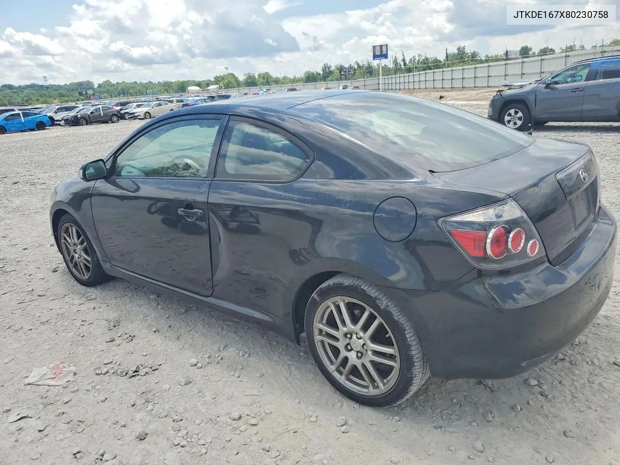 2008 Scion Tc Base VIN: JTKDE167X80230758 Lot: 61354946