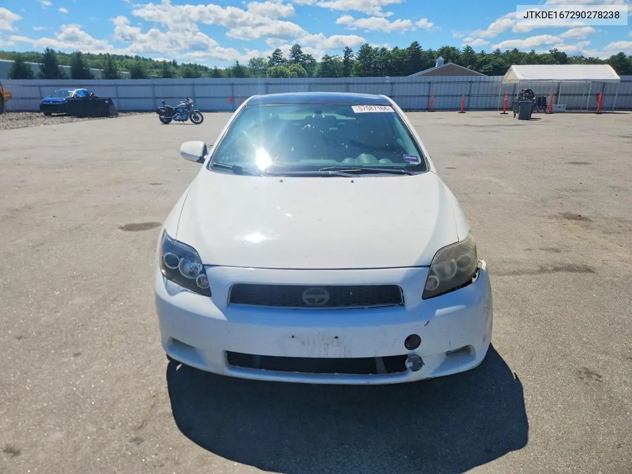 2009 Scion Tc Base VIN: JTKDE167290278238 Lot: 57587166