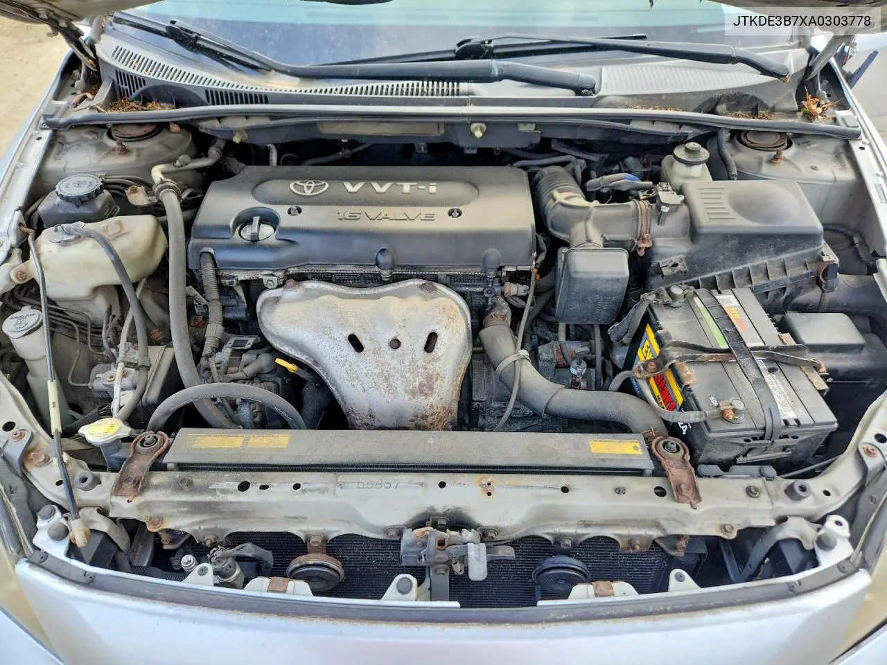 2010 Scion Tc Base VIN: JTKDE3B7XA0303778 Lot: 56644196
