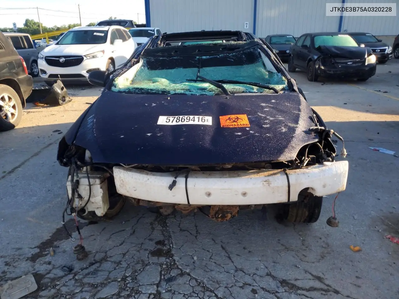 2010 Scion Tc Base VIN: JTKDE3B75A0320228 Lot: 57869416