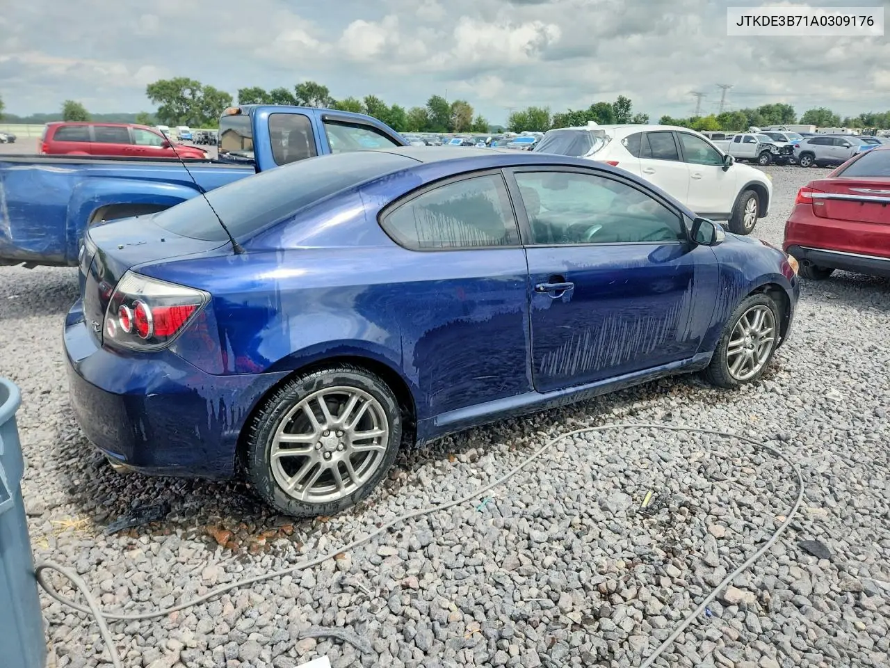 2010 Scion Tc Base VIN: JTKDE3B71A0309176 Lot: 58750736