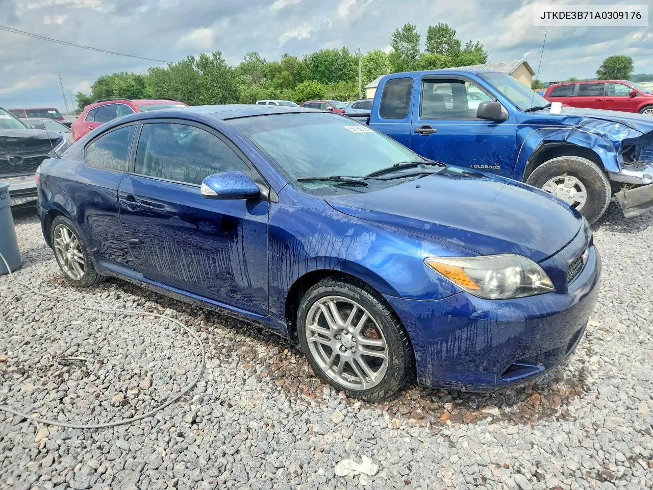 2010 Scion Tc Base VIN: JTKDE3B71A0309176 Lot: 58750736