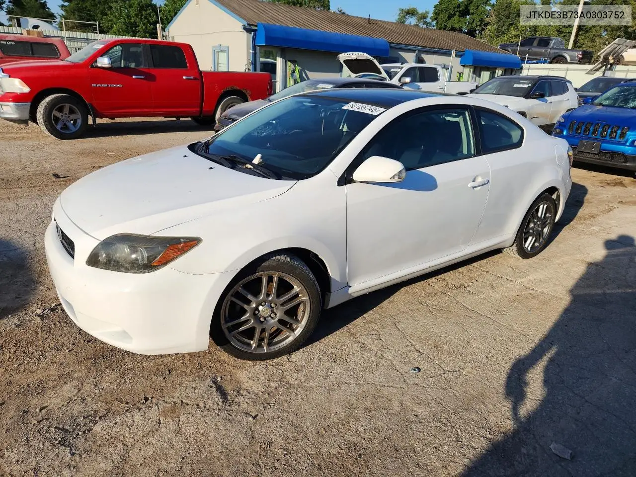 2010 Scion Tc Base VIN: JTKDE3B73A0303752 Lot: 60138746