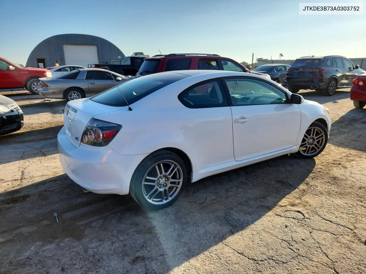 2010 Scion Tc Base VIN: JTKDE3B73A0303752 Lot: 60138746