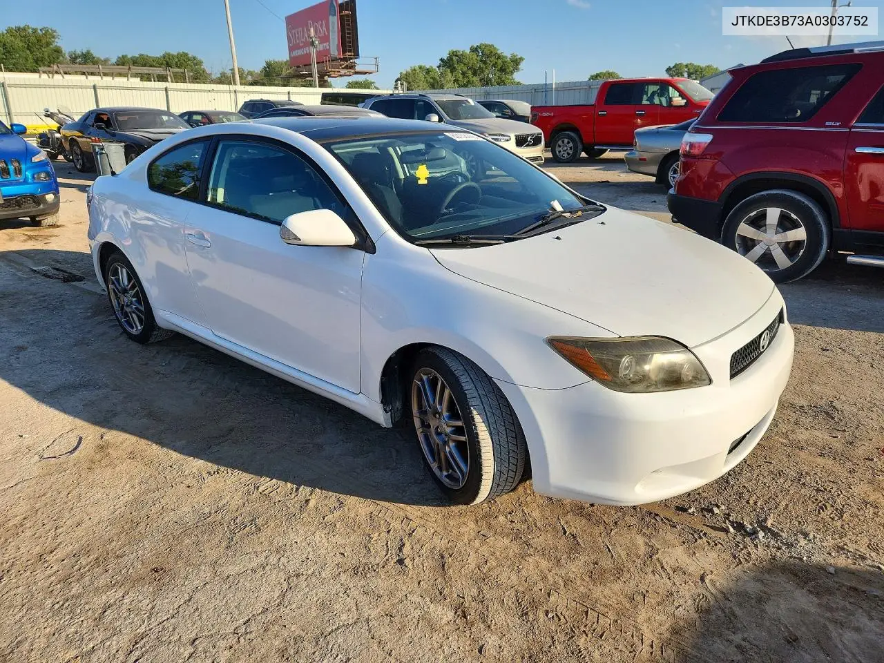 2010 Scion Tc Base VIN: JTKDE3B73A0303752 Lot: 60138746