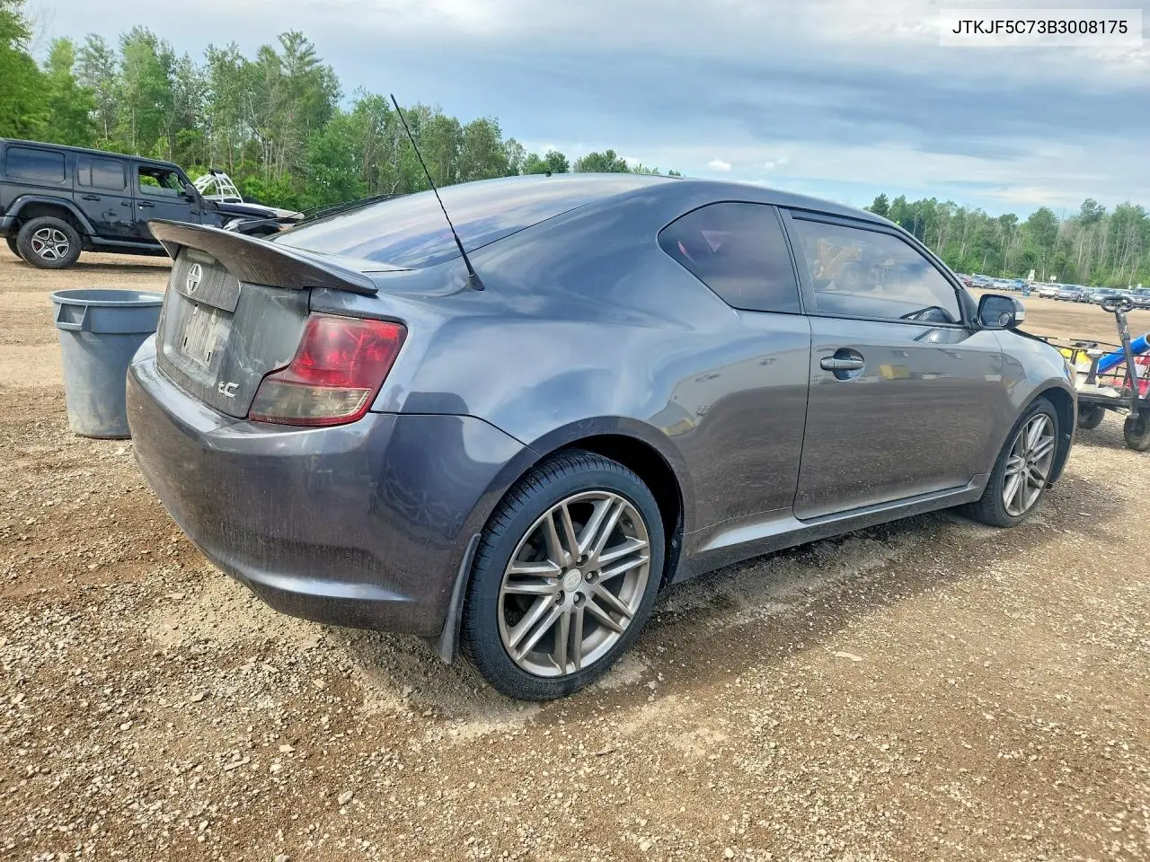 2011 Scion Tc Base VIN: JTKJF5C73B3008175 Lot: 56132456