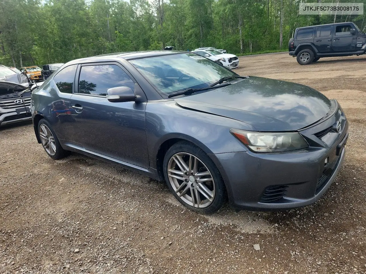 2011 Scion Tc Base VIN: JTKJF5C73B3008175 Lot: 56132456