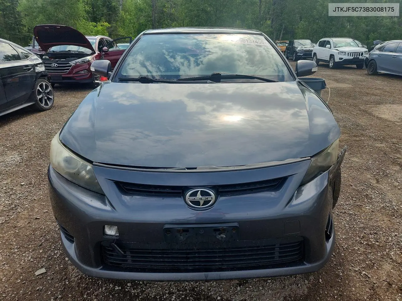 2011 Scion Tc Base VIN: JTKJF5C73B3008175 Lot: 56132456