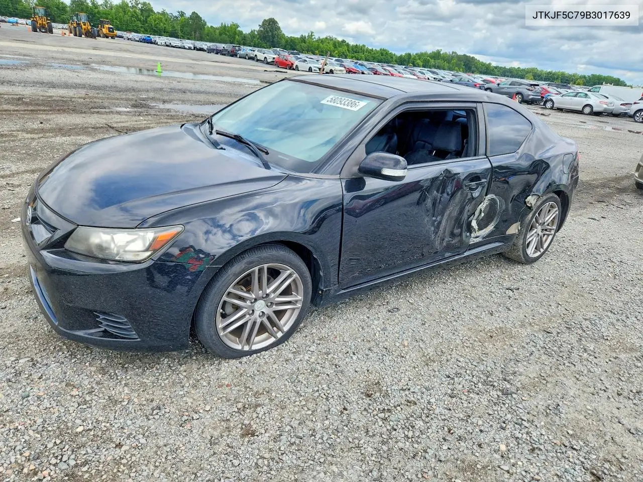 2011 Scion Tc VIN: JTKJF5C79B3017639 Lot: 58093386