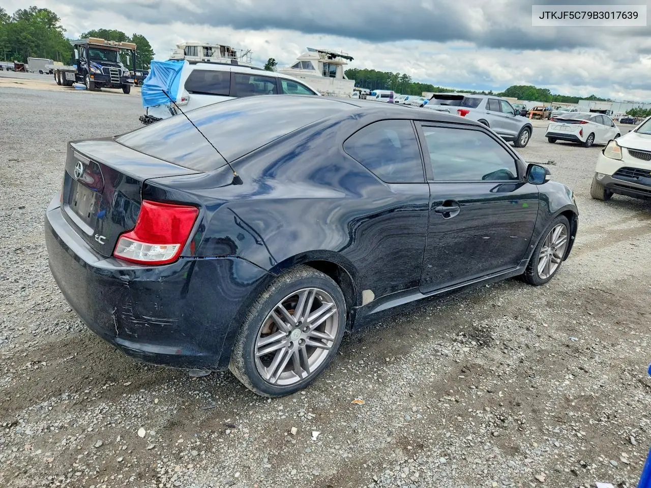 2011 Scion Tc VIN: JTKJF5C79B3017639 Lot: 58093386