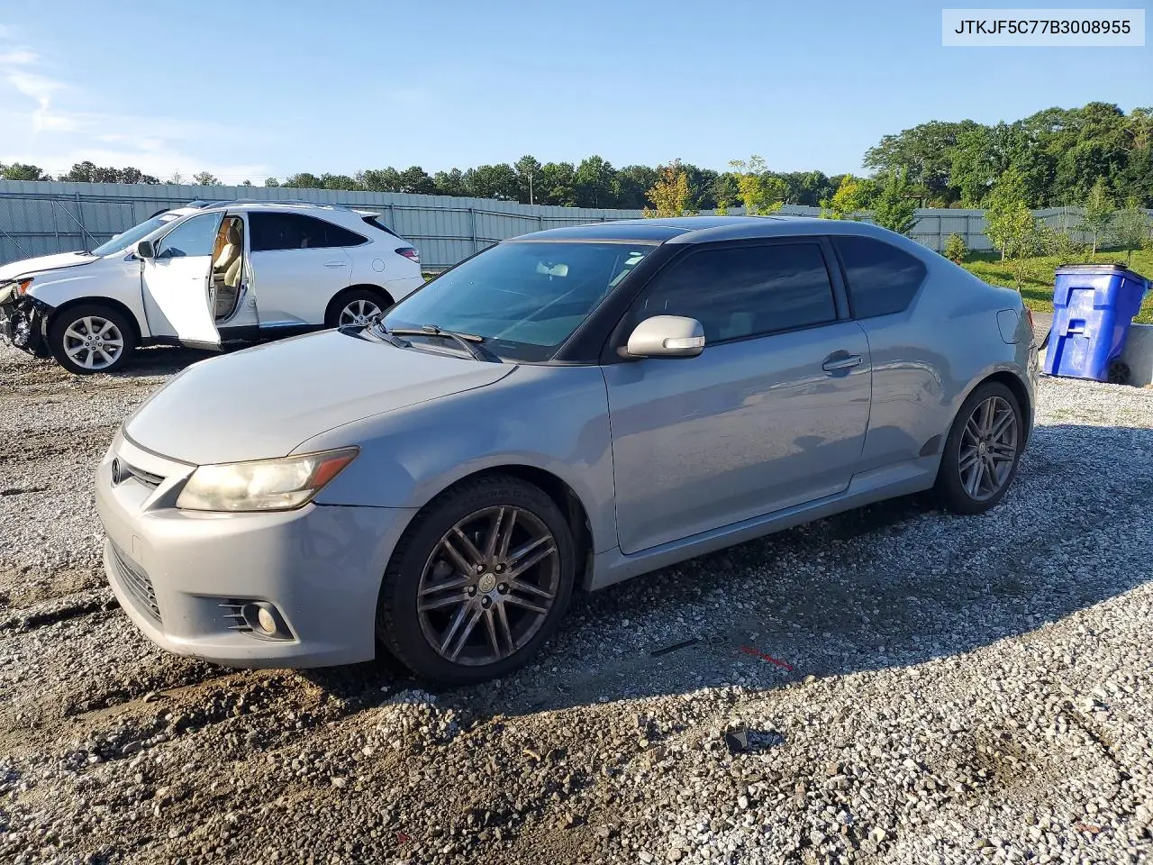 2011 Scion Tc Base VIN: JTKJF5C77B3008955 Lot: 60033066