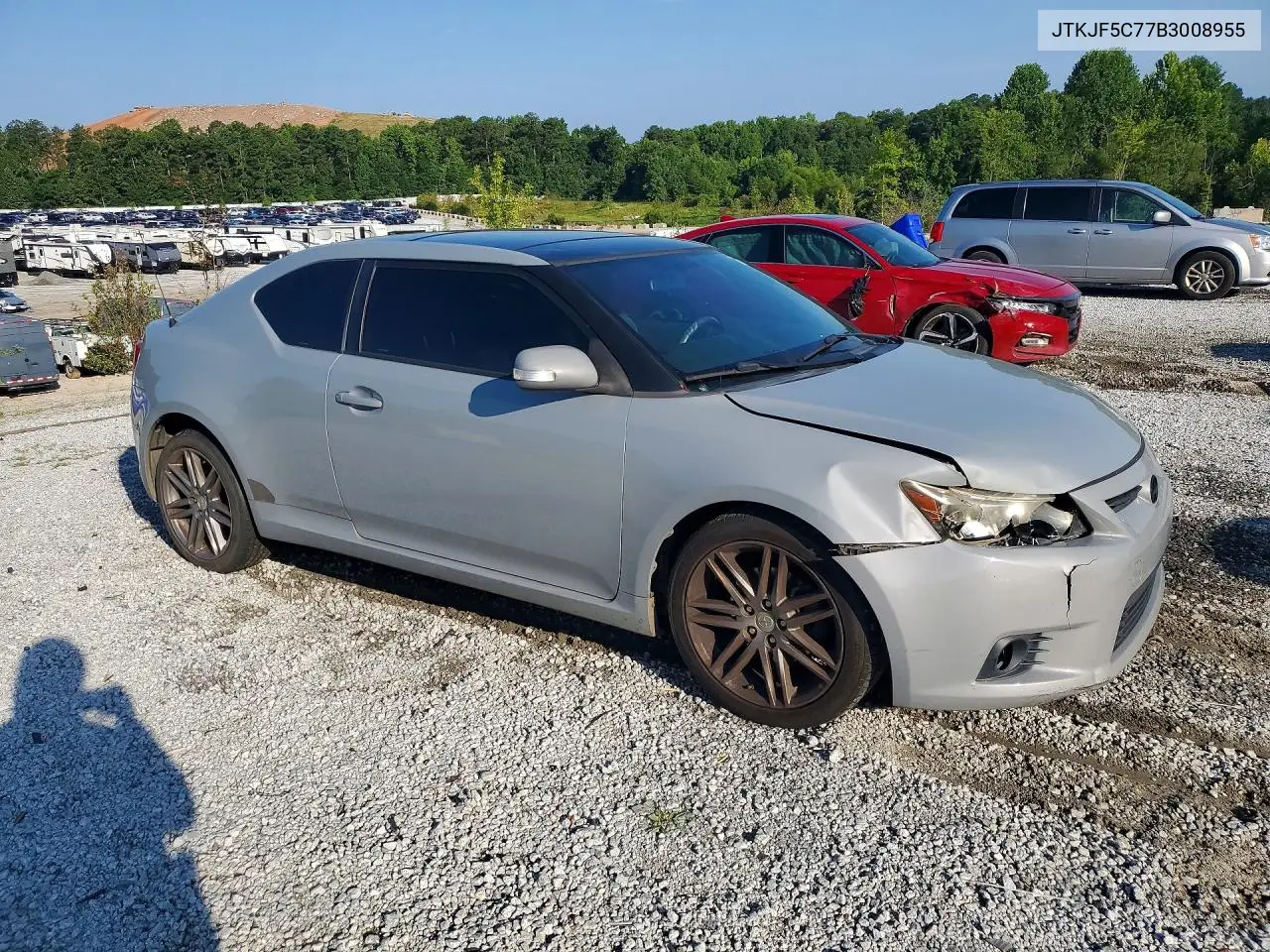2011 Scion Tc Base VIN: JTKJF5C77B3008955 Lot: 60033066