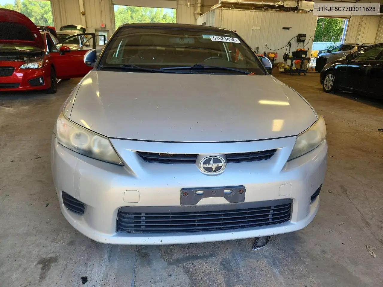 2011 Scion Tc Base VIN: JTKJF5C77B3011628 Lot: 61083456